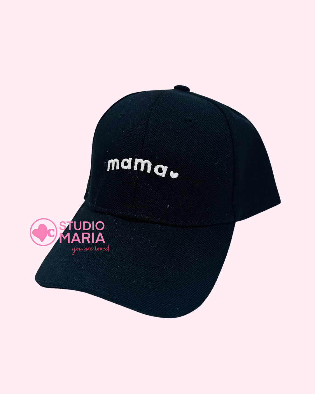 Mama Love Cap Black