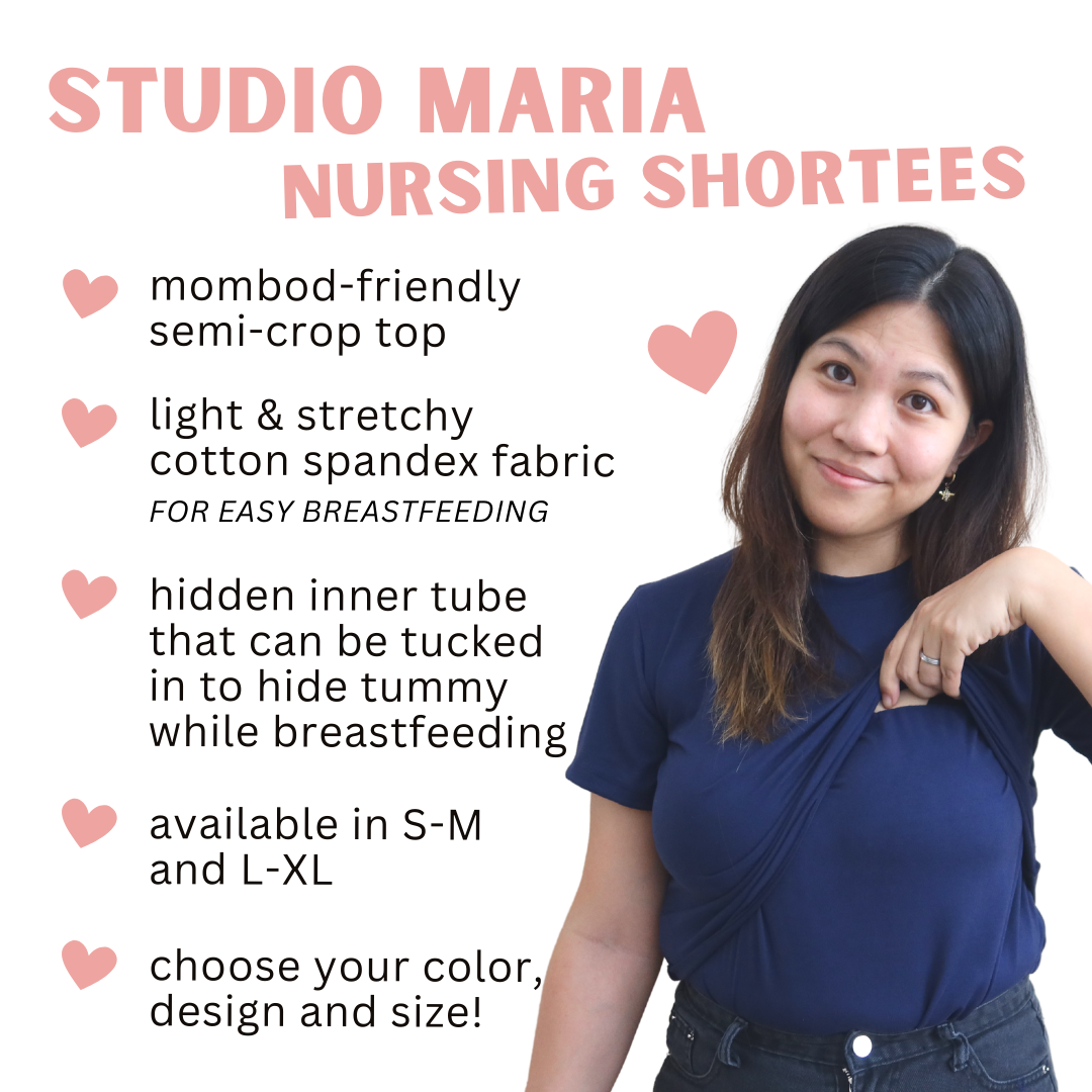 Nursing Breastfeeding-Friendly Shortee in White