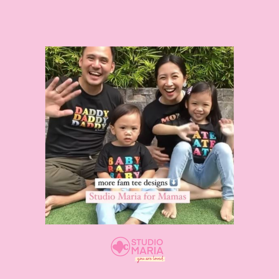 Daddy Mommy Baby Nanay Tatay Anak x3000 Family Shirts