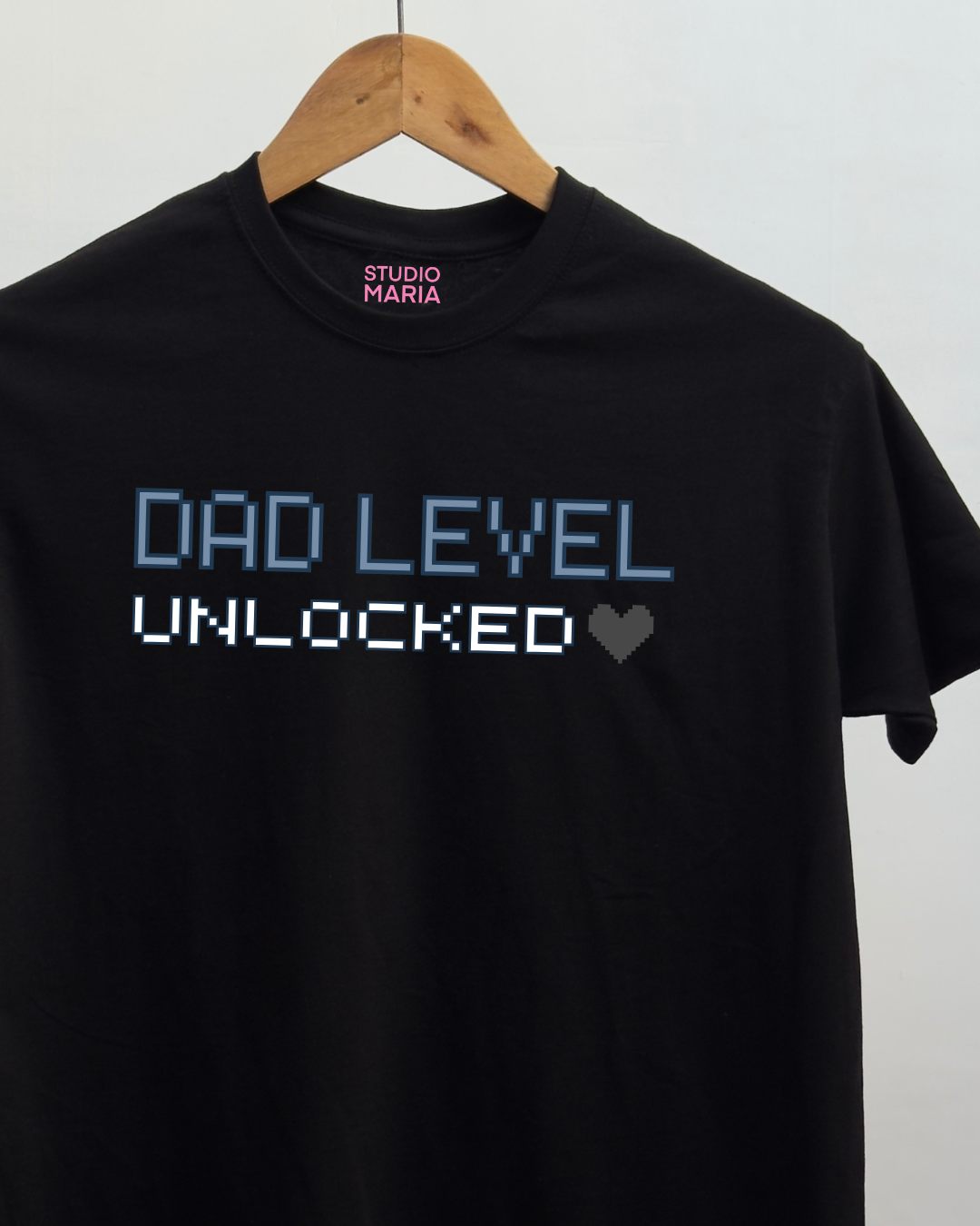 Dad Level Unlocked Father's Day Dad Statement Shirt