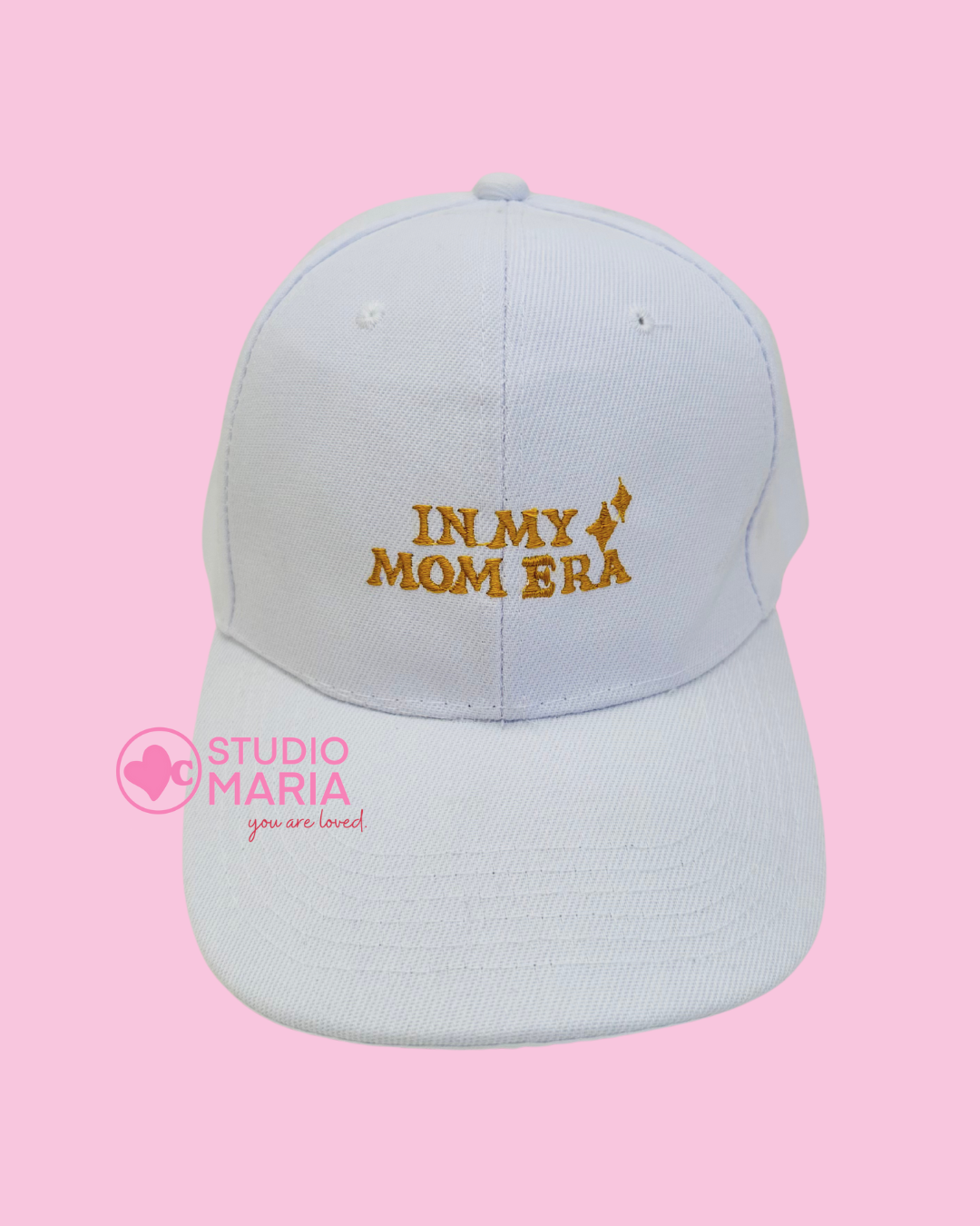 In My Mom Era Cap White
