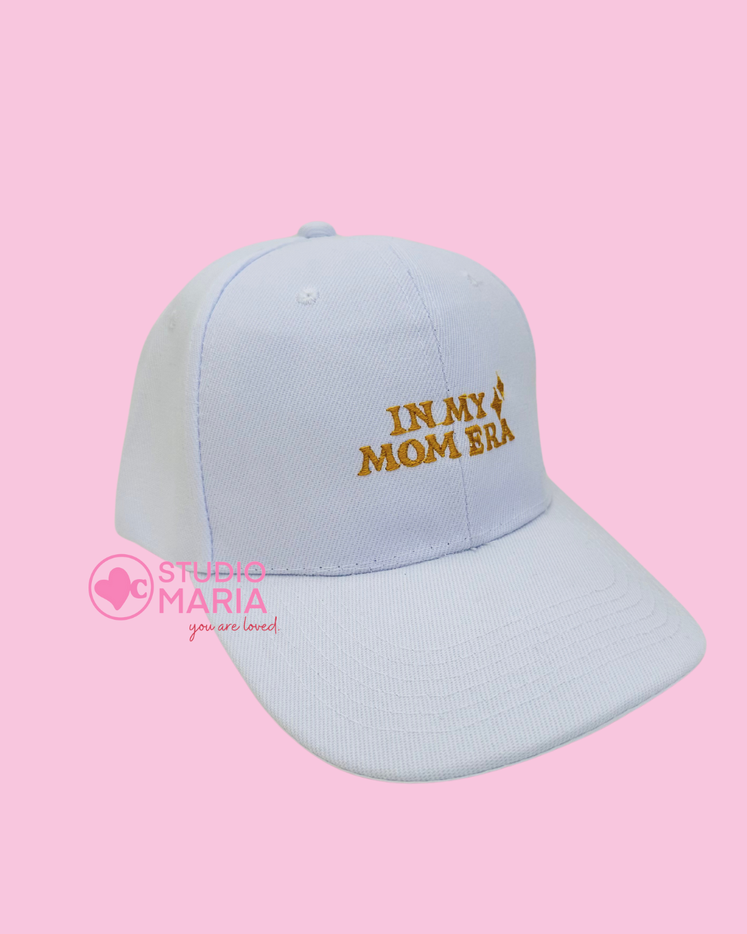 In My Mom Era Cap White