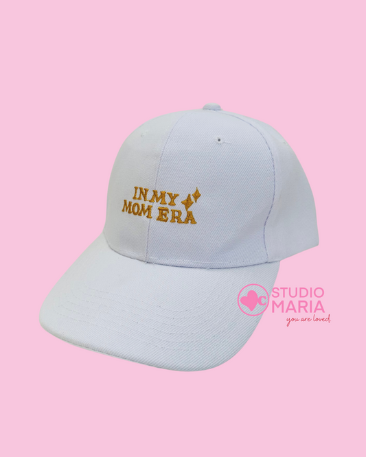 In My Mom Era Cap White