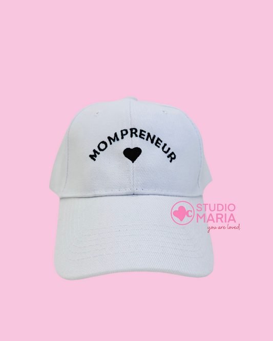 Mompreneur Cap in Black and White