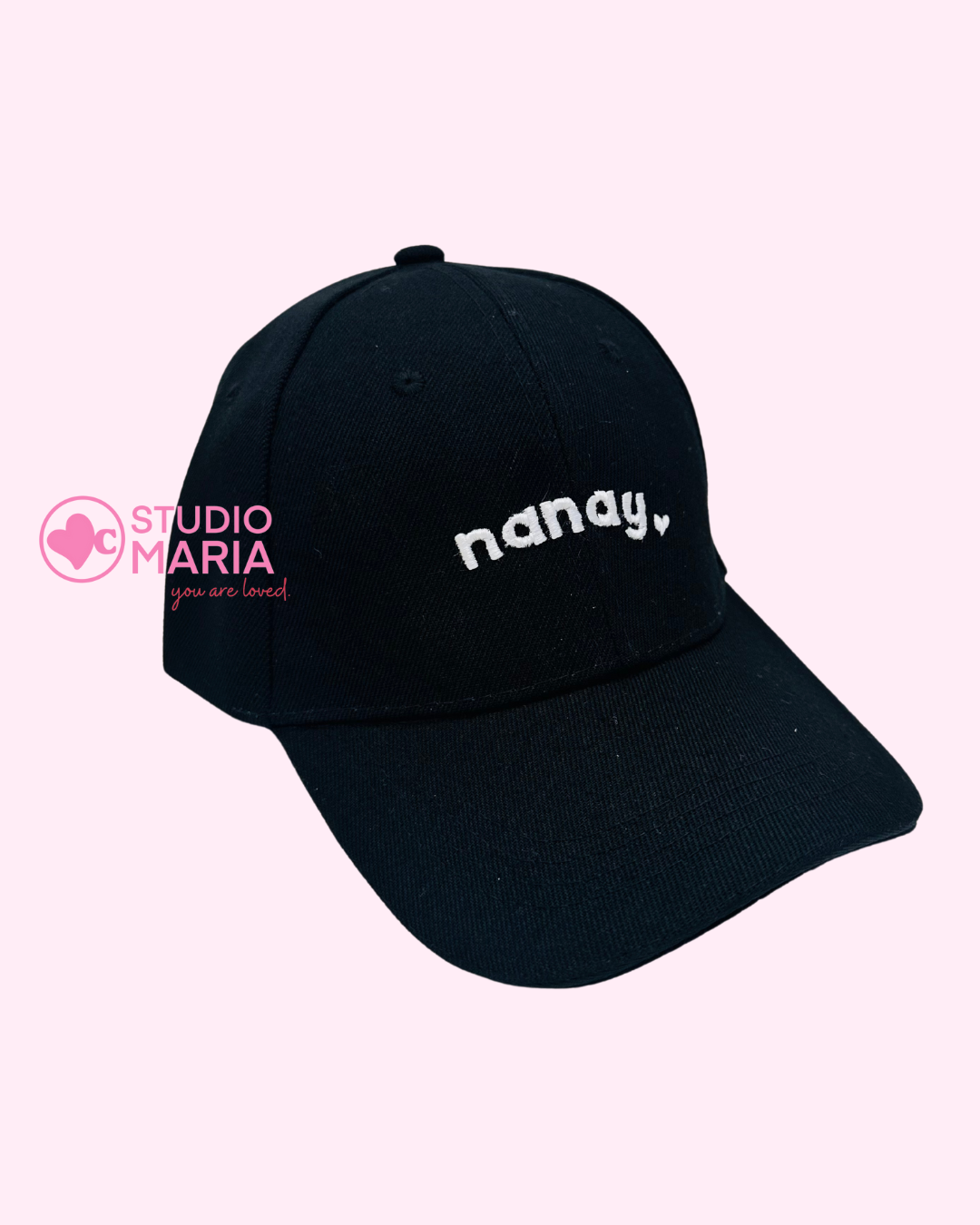 Nanay Love Cap Black
