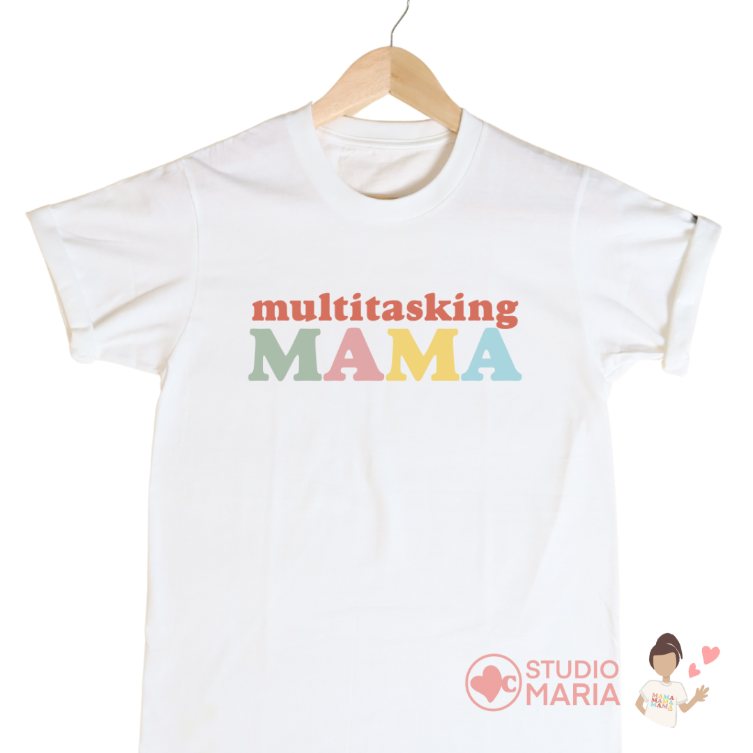 Multitasking Mama Mom Statement Shirt