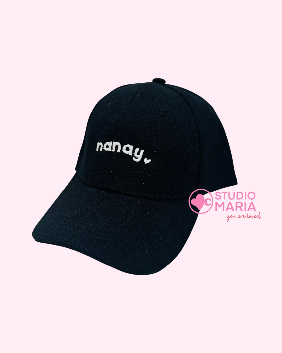 Nanay Love Cap Black
