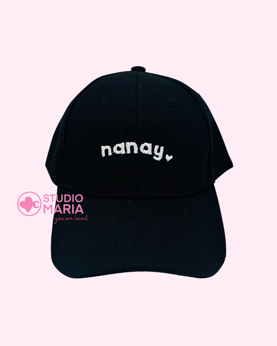 Nanay Love Cap Black