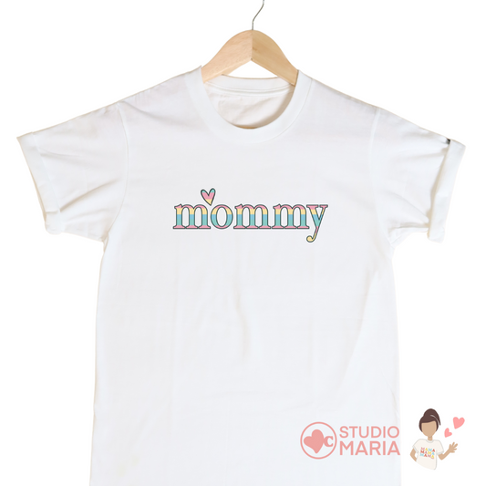 Mommy in Pastel Colors Mom Statement Shirt