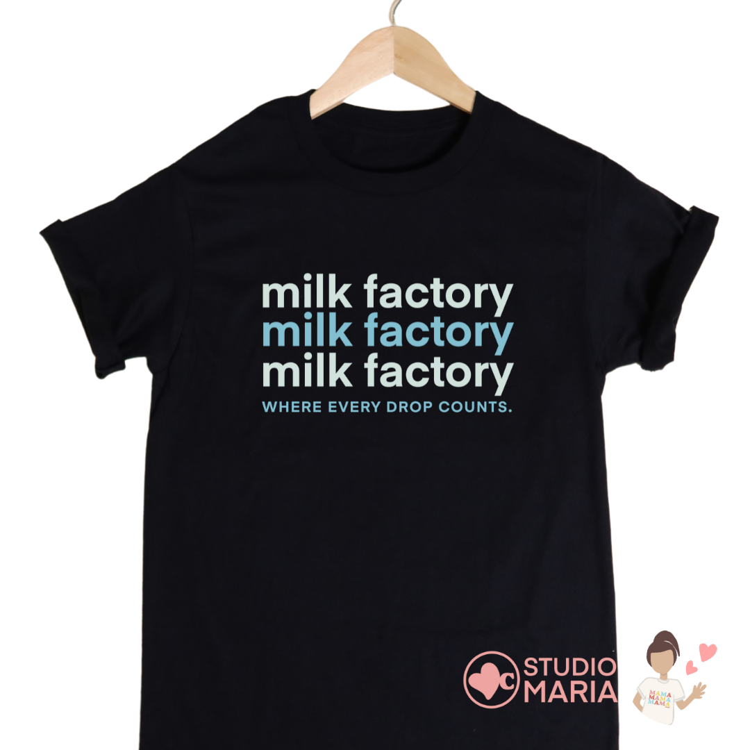 Milk Factory Breastfeeding Mama Statement Shirt