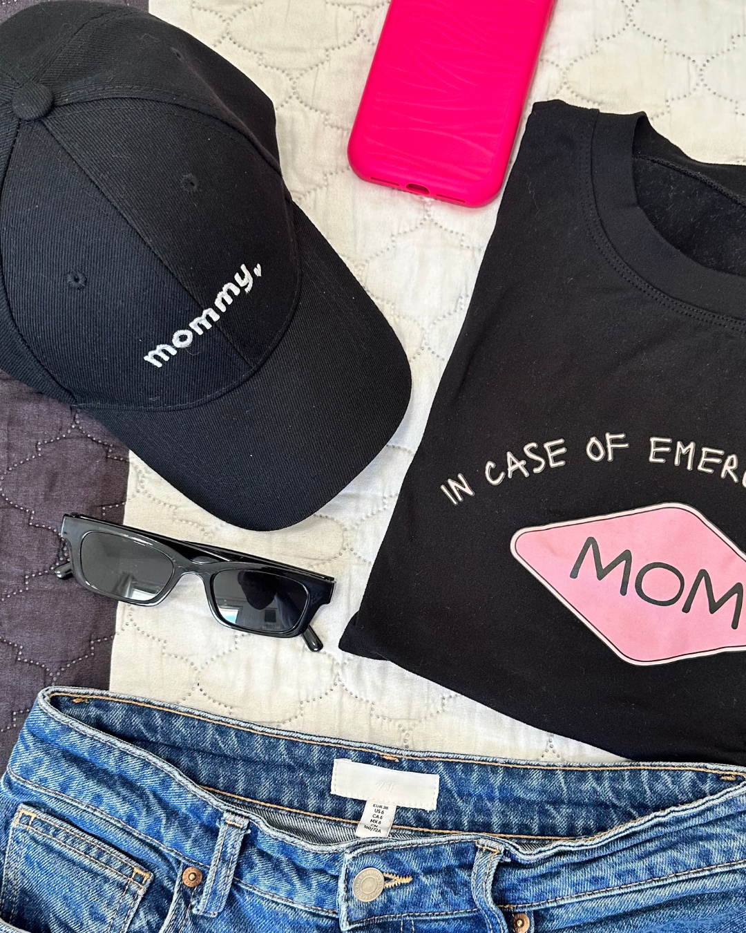 Mommy Love Cap Black