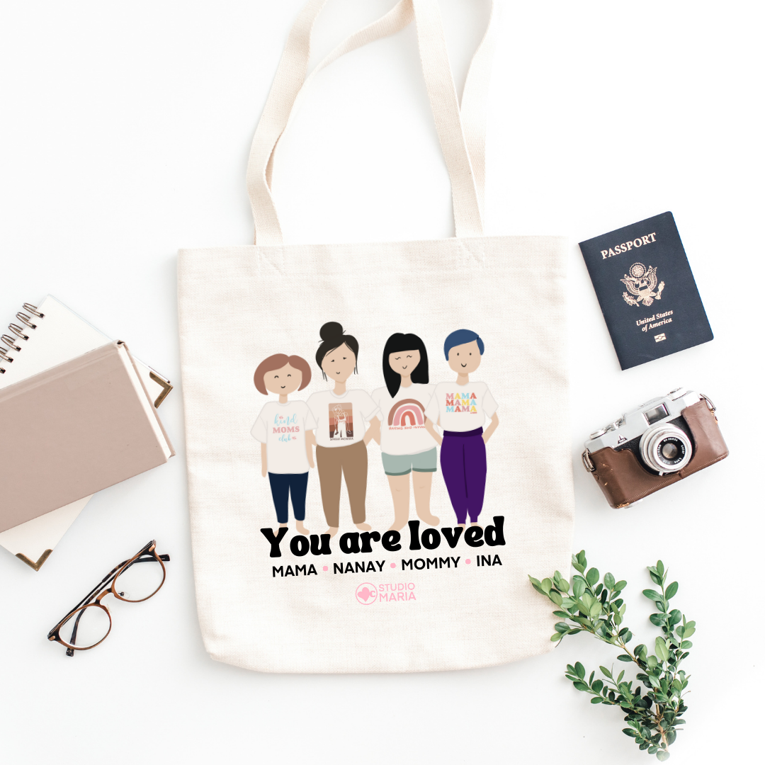 You are Loved Summer Tote Bag for Moms