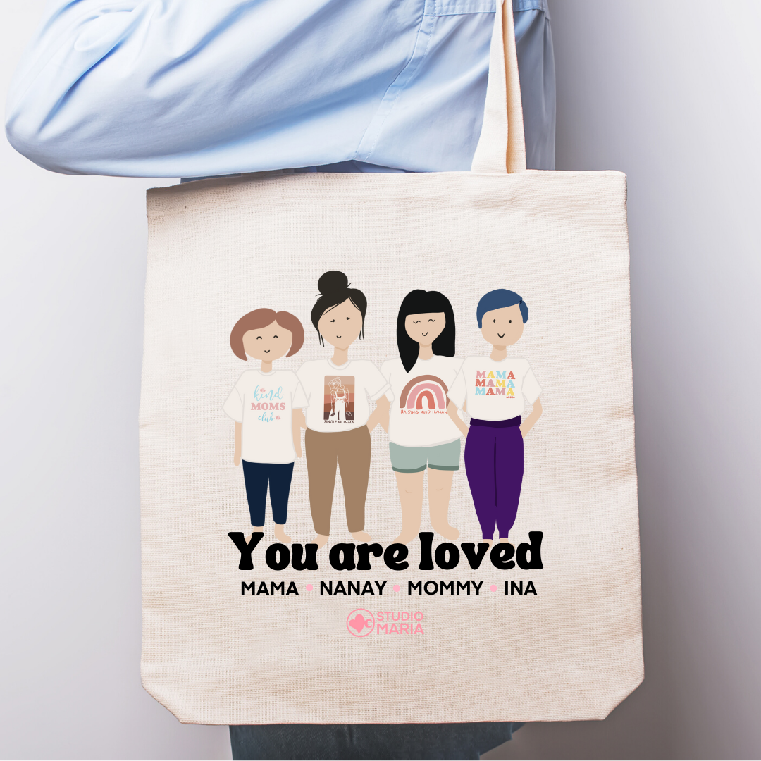You are Loved Summer Tote Bag for Moms
