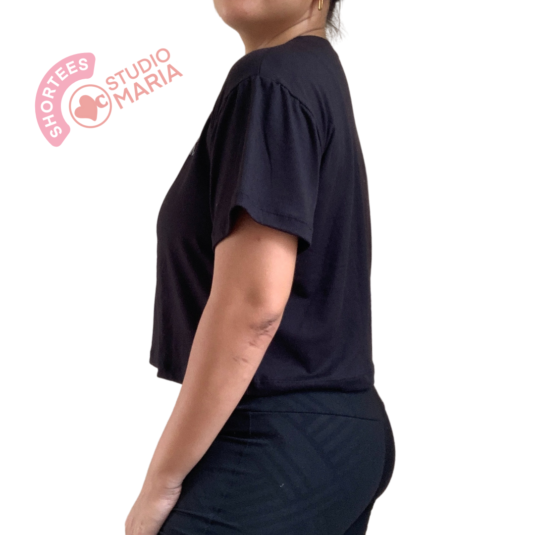 I got a Momster's Degree Mom Statement Shirt Shortees Crop Top