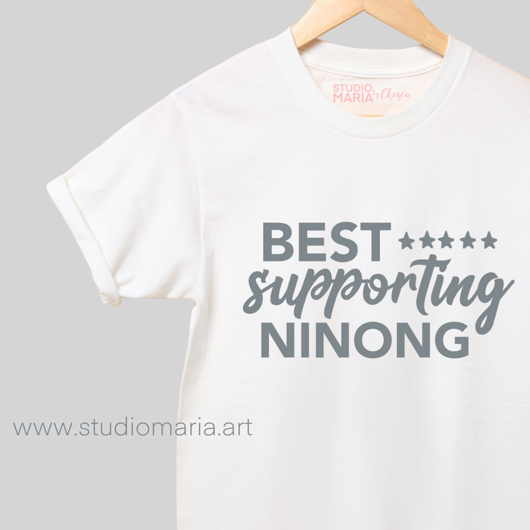 [Mom’s Village] Best Supporting Ninong Statement Shirt