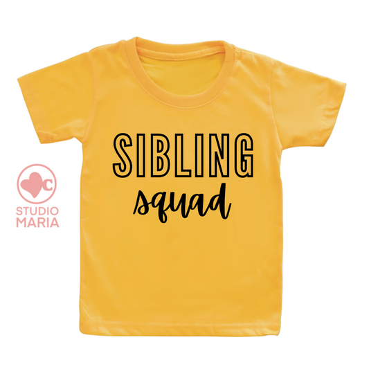 Siblings Squad Kids Shirt