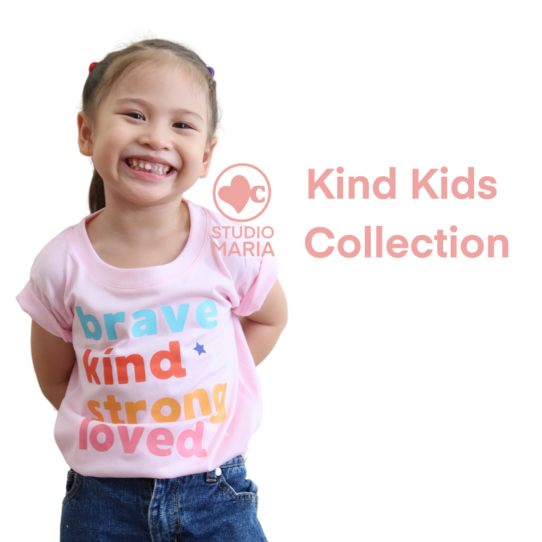 Brave Kind Strong Loved Kids Shirt