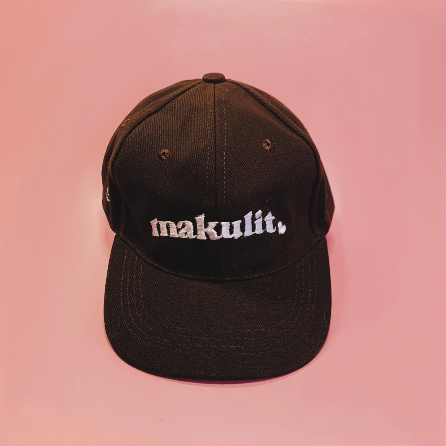 Makulit Love Cap in Black, White, Brown