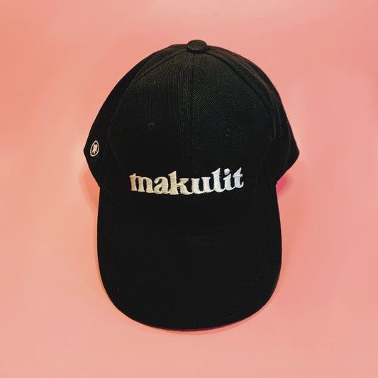 Makulit Love Cap in Black, White, Brown