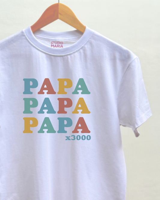 Papa x3000 Dad Statement Shirt