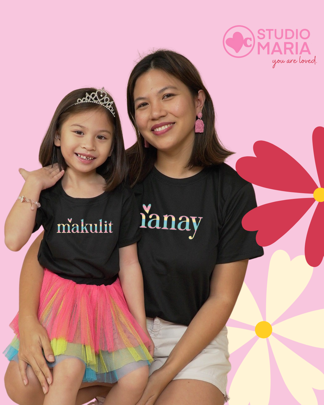 Nanay and Makulit Mommy and Me Shirt Set