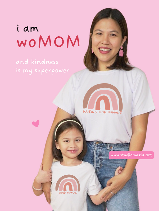 Raising Kind Humans / Kind Human Mommy and Me Shirt Set