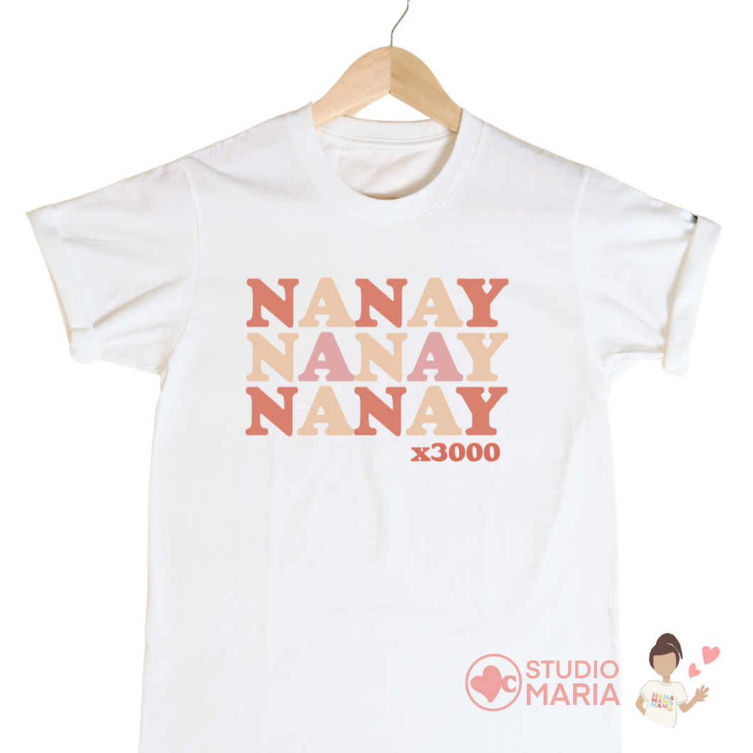 Nanay x3000 Mom Statement Shirt