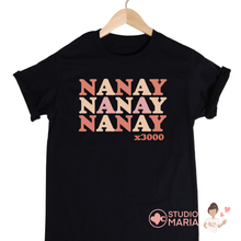 Load image into Gallery viewer, Nanay x3000 Mom Statement Shirt
