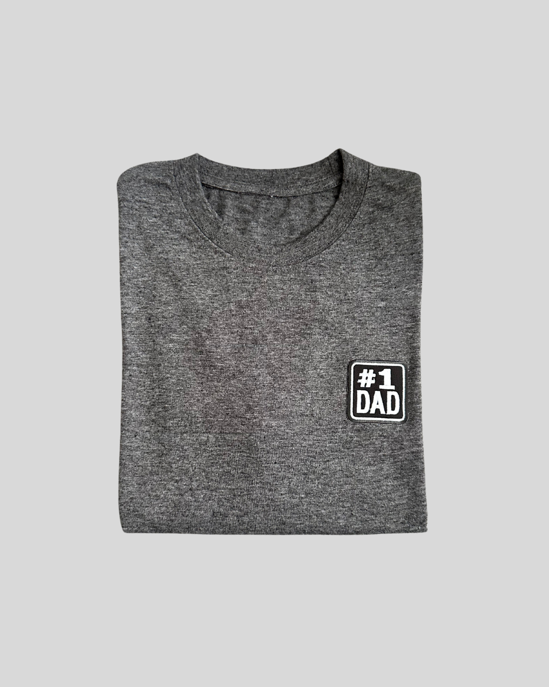 Number 1 DAD Embroidered Dad Statement Shirt