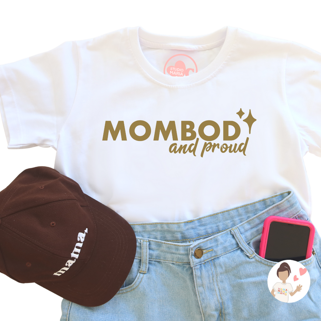 MomBod and Proud Mom Statement Shirt