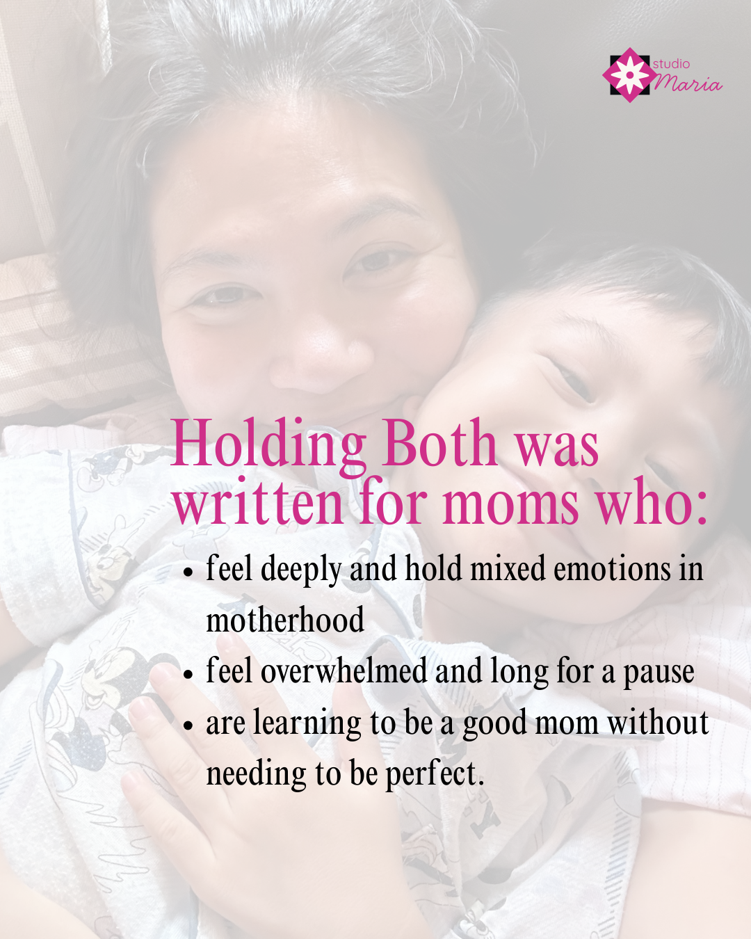 Holding Both: A Gentle  7-Day Journey Through the Quiet Contradictions We Carry as Mothers (Ebook + Conversation Cards + Book Club Guide)
