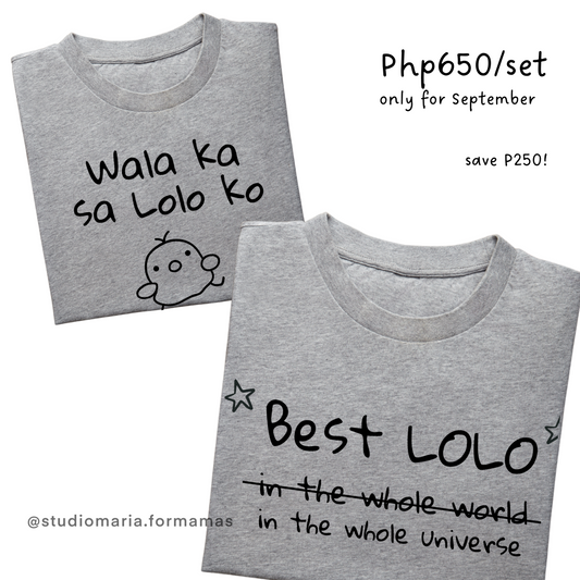 Grandparent's Day Shirts for Kids, Lolos and Lolas [Limited Edition]