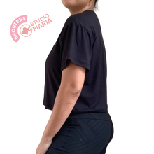 Load image into Gallery viewer, Resting Mom Face Mom Statement Shirt Shortees Crop Top
