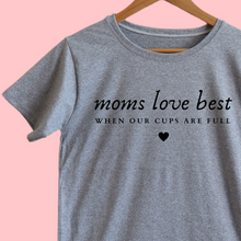Load image into Gallery viewer, Moms Love Best / Mom&#39;s Love Mommy and Me Shirt Set Valentines Special
