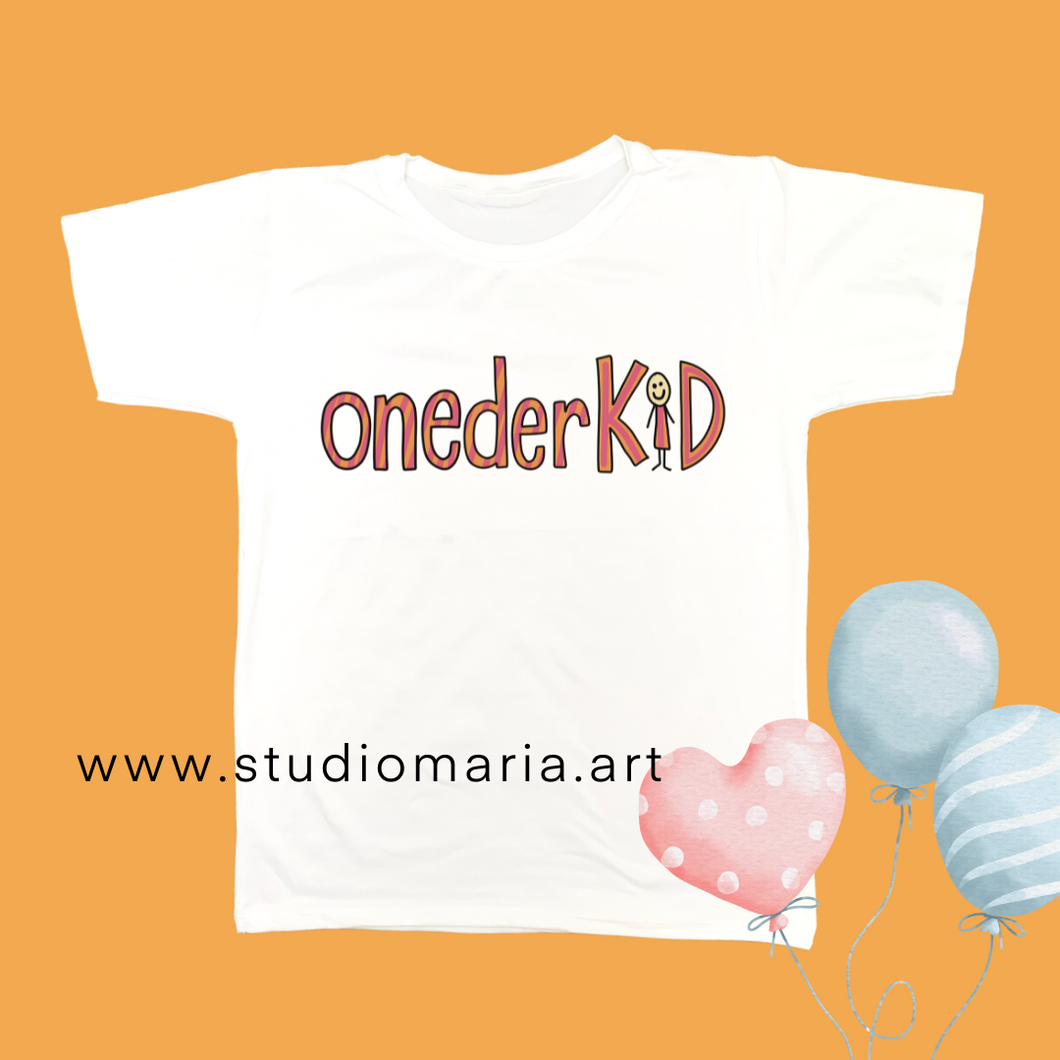 Onederkid Birthday Kids Shirt