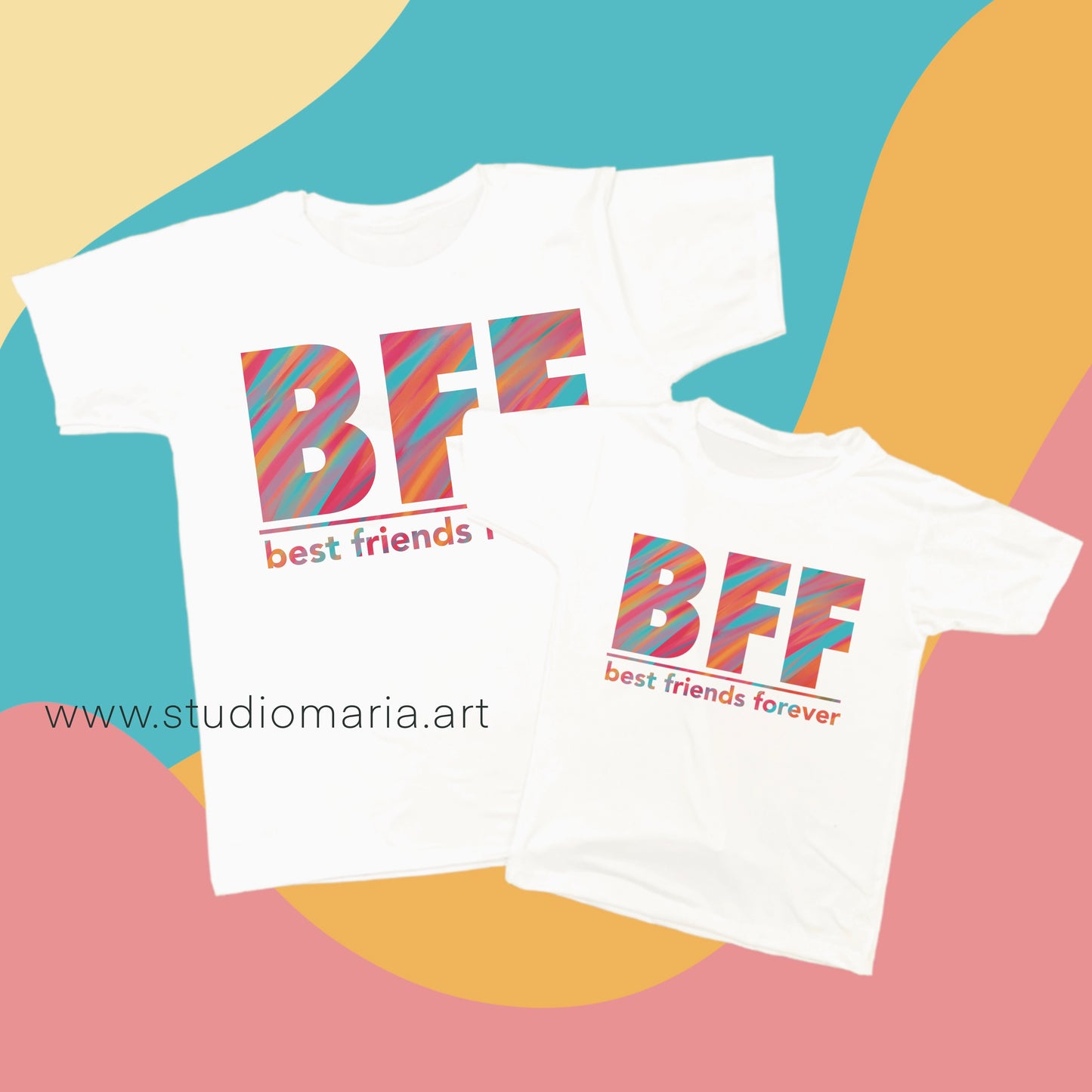 BFFs Best Friends Forever Mommy and Me Shirt Set