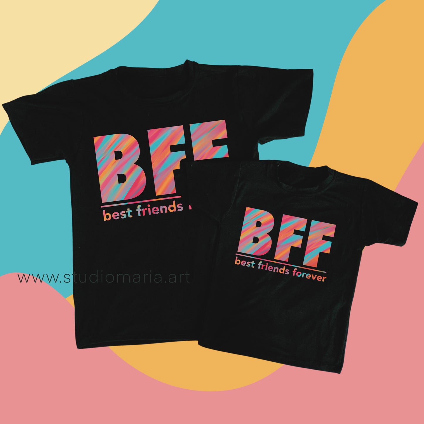 BFFs Best Friends Forever Mommy and Me Shirt Set