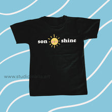 Load image into Gallery viewer, Mom Shine and Son Shine Mommy and Me Shirt Set
