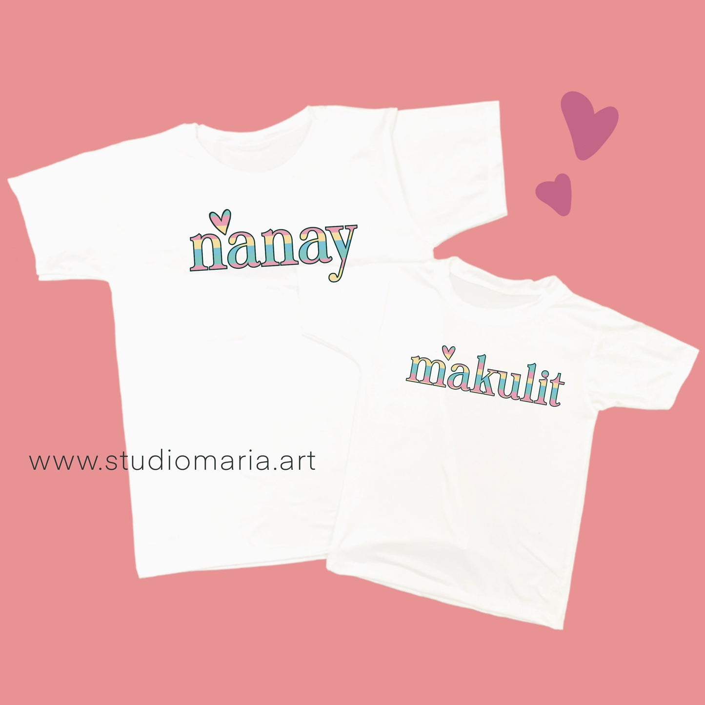 Nanay and Makulit Mommy and Me Shirt Set