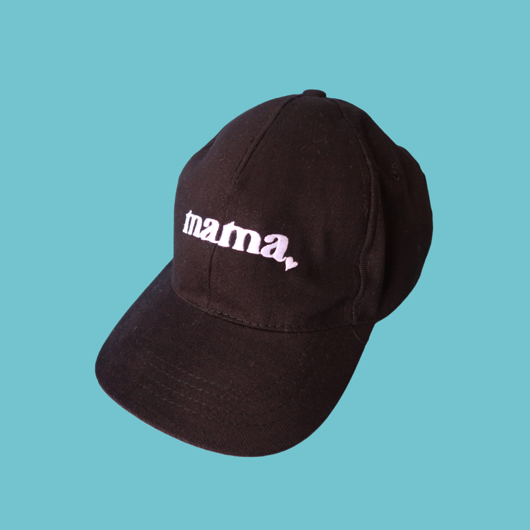 Mama Love Cap Black