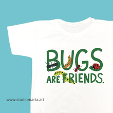 Load image into Gallery viewer, Bugs are Friends Kids Shirt
