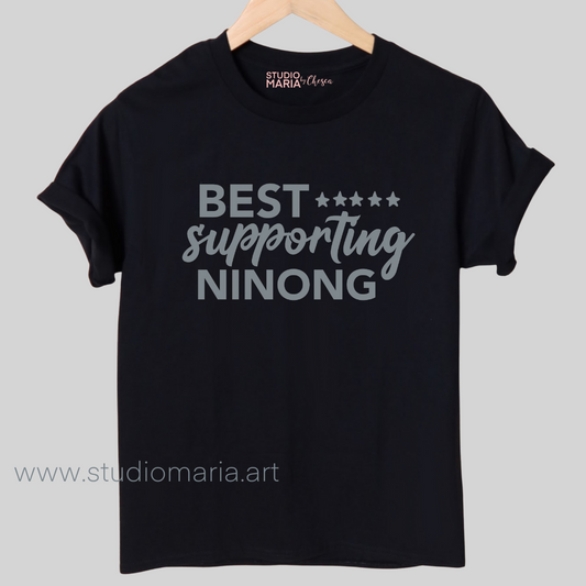 [Mom’s Village] Best Supporting Ninong Statement Shirt