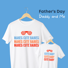 Load image into Gallery viewer, Makes Cute Babies Couple Family Shirt
