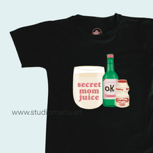 Load image into Gallery viewer, Secret Mom Juice Statement Shirt
