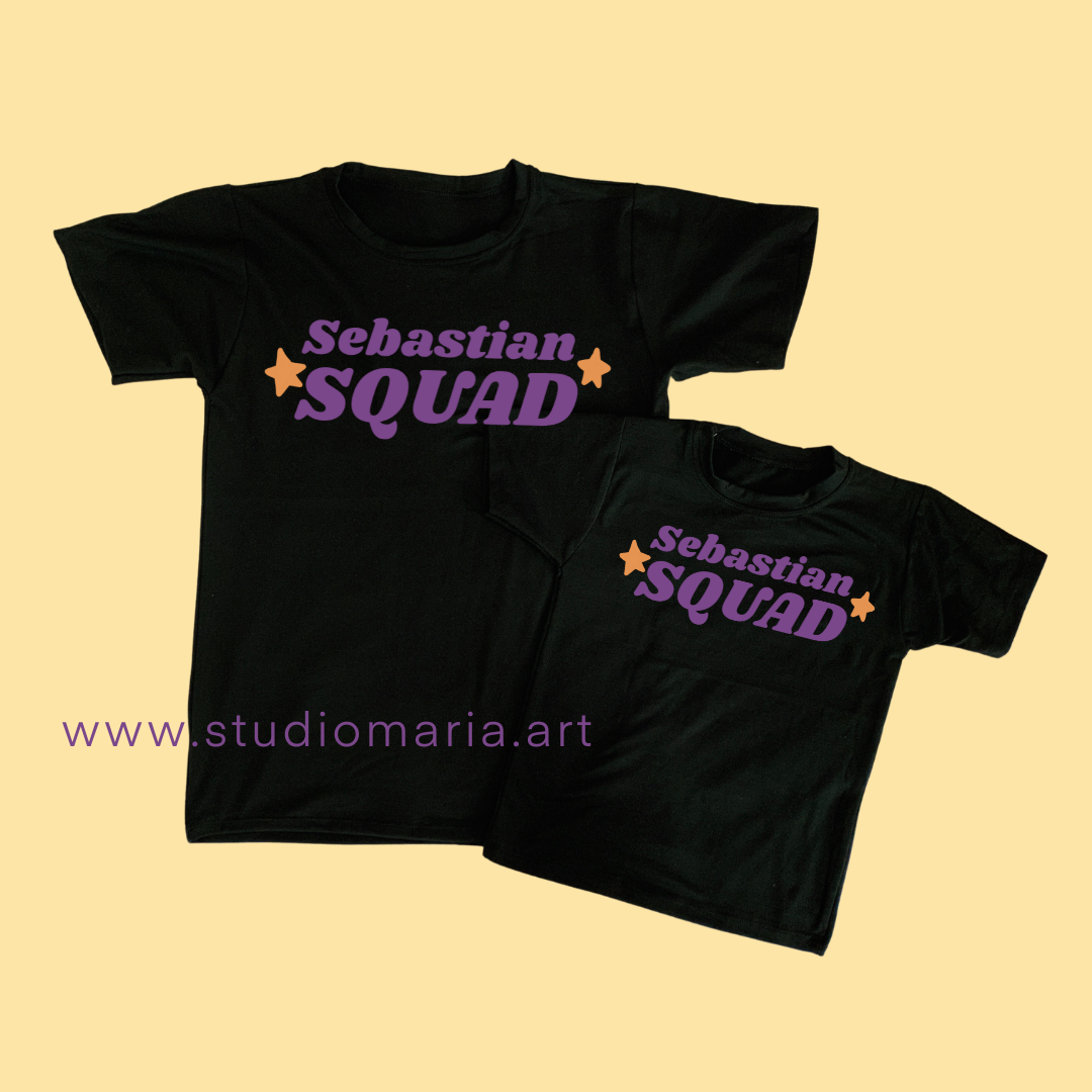 Customized Squad Family Shirt