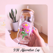 Load image into Gallery viewer, Affirmation Glass Can Cups for Moms
