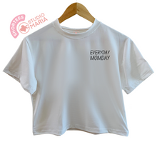 Load image into Gallery viewer, Everyday Momday Mom Statement Shirt Shortees Crop Top
