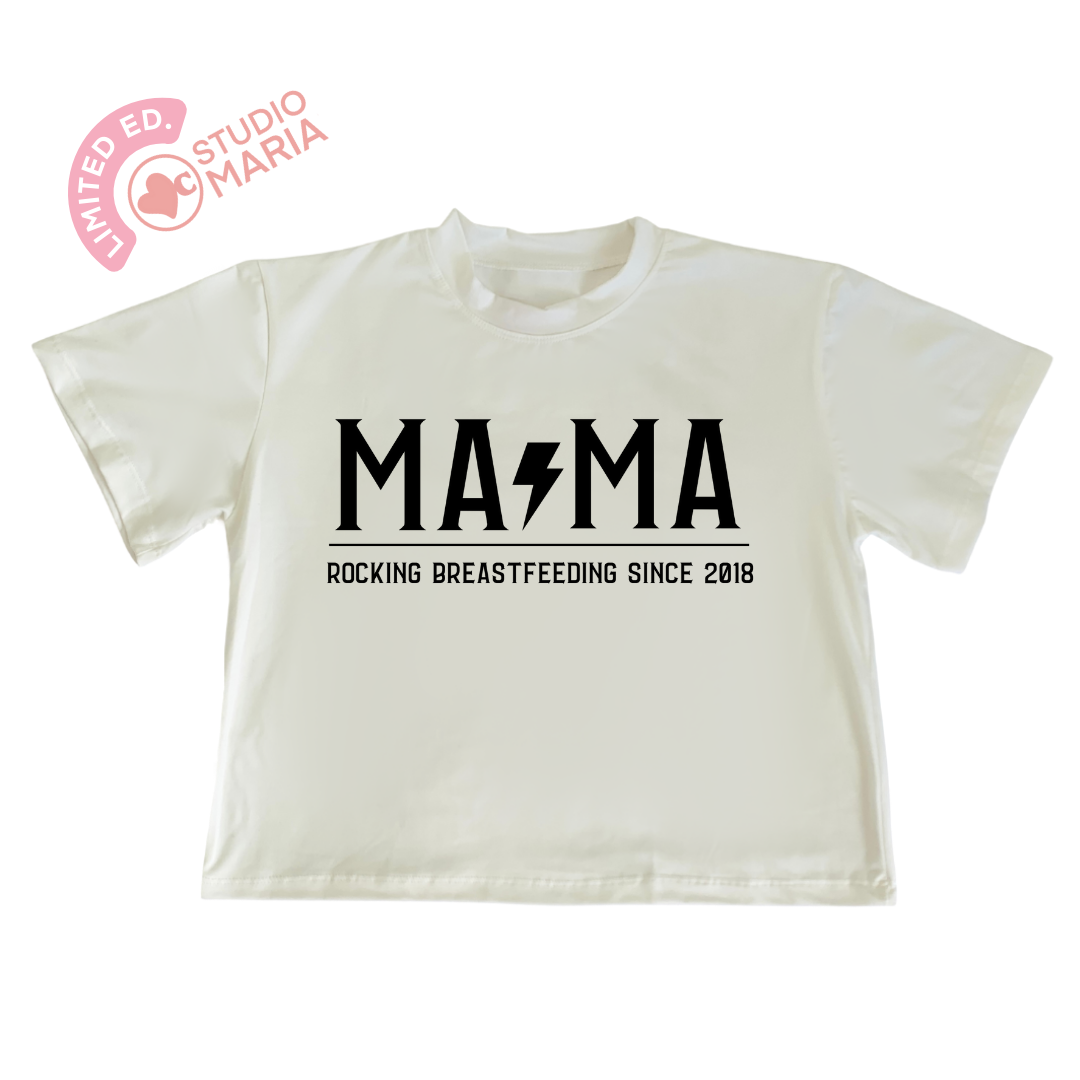 Mama Rocking Breastfeeding Mom Statement Shirt