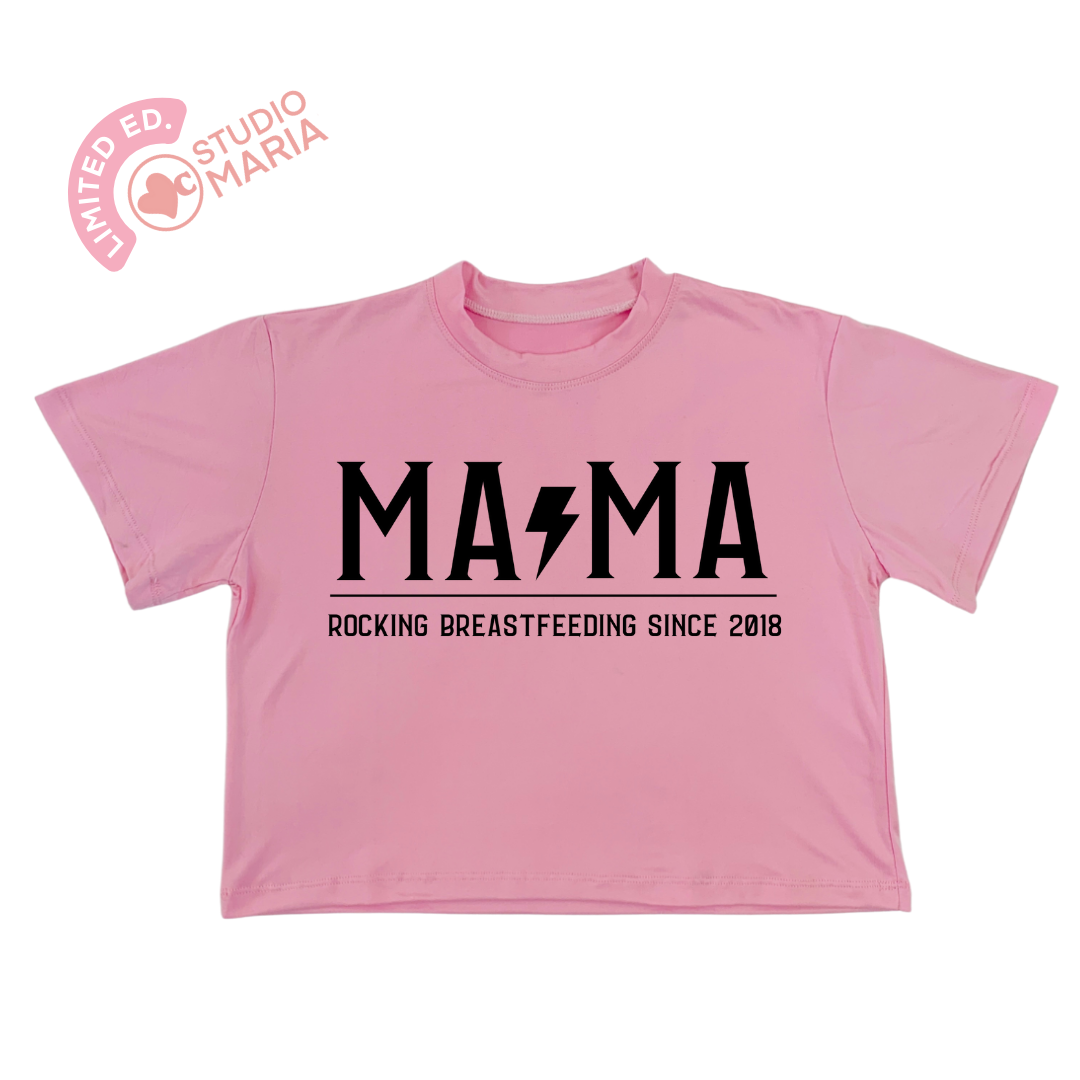 Mama Rocking Breastfeeding Mom Statement Shirt