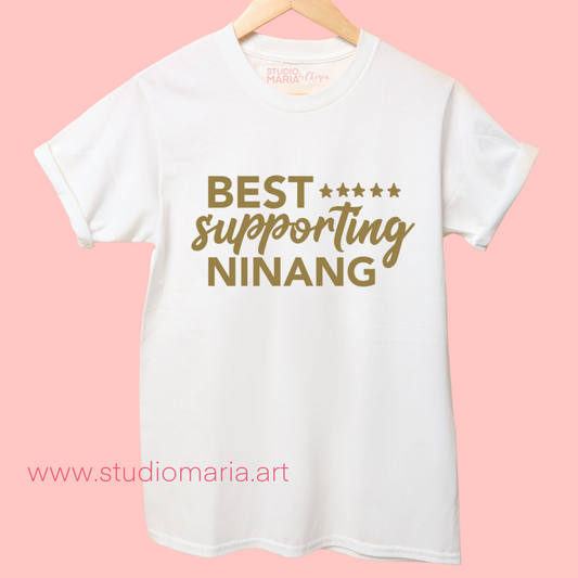 [Mom’s Village] Best Supporting Ninang Statement Shirt